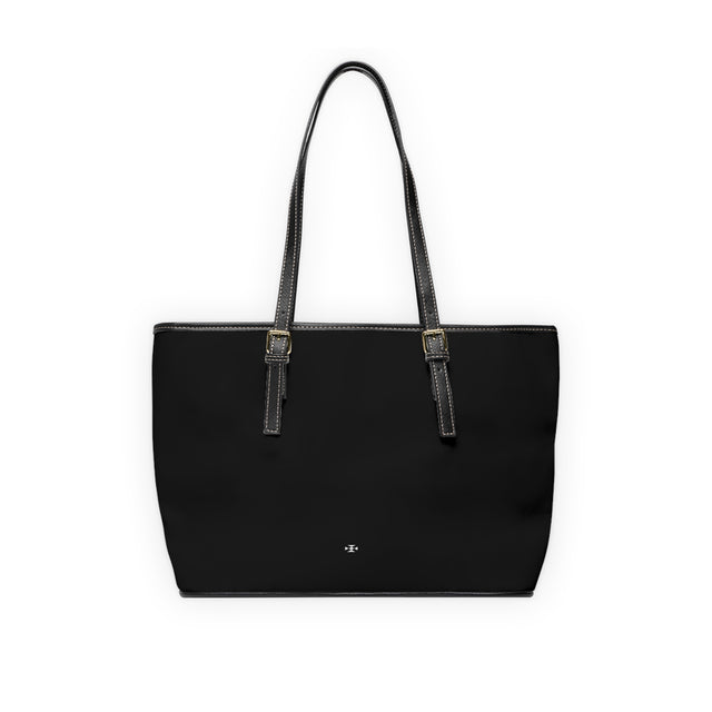 GOLLE Classic Black HandBag – Everyday Tote for Work & Travel