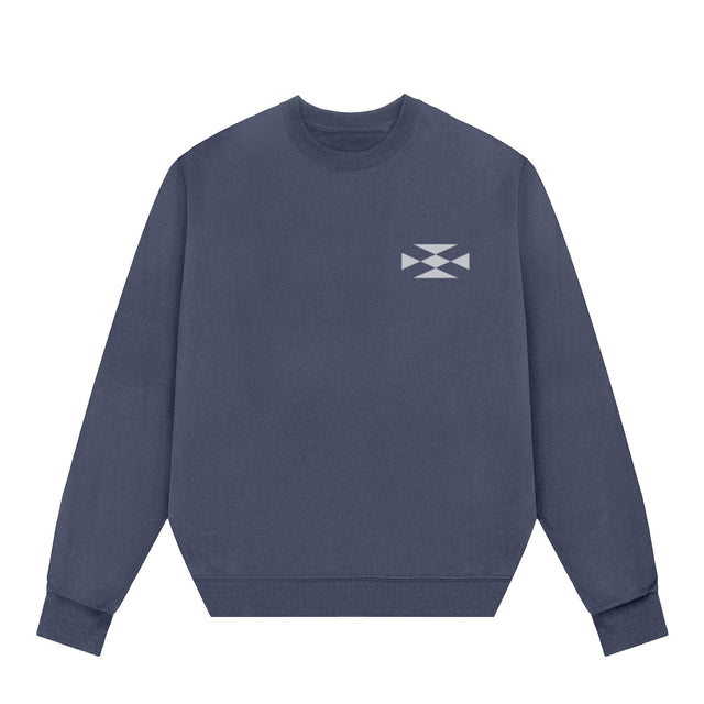 BLD02 Relaxed Embroidered Sweatshirt