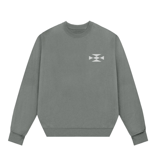 BLD02 Relaxed Embroidered Sweatshirt