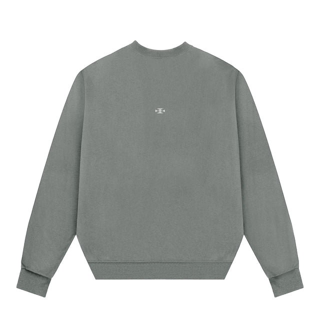 BLD02 Relaxed Embroidered Sweatshirt
