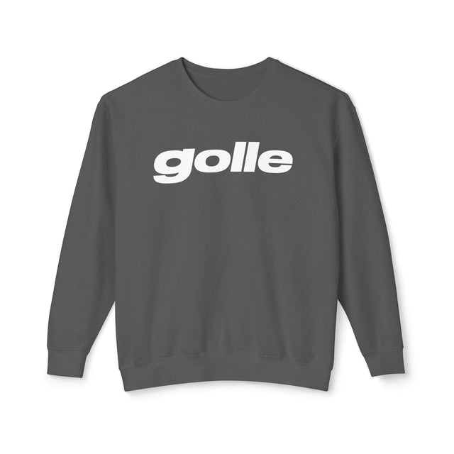 Trendy Unisex Crewneck Sweatshirt with 'golle' Text