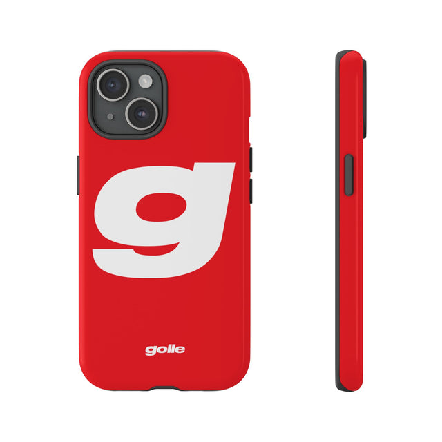 Golle Bold Red Phone Case - Durable Protection for Your Device