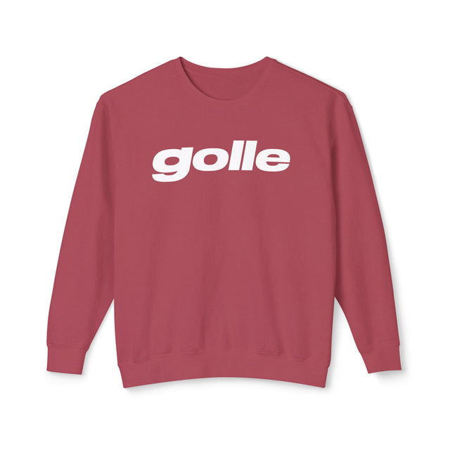 Trendy Unisex Crewneck Sweatshirt with 'golle' Text