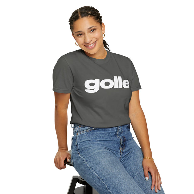 Golle Unisex Garment-Dyed T-Shirt - Stylish Streetwear Tee